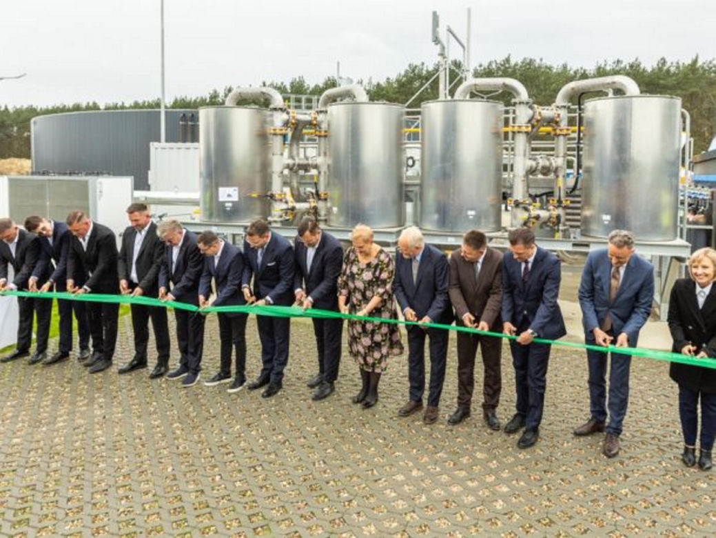Pierwsza w Polsce rolnicza biometanownia zasila sieć gazową PSG