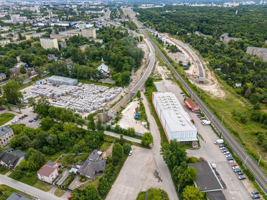 Trwa budowa tunelu pod Łodzią