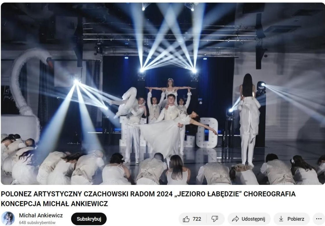 Takiego poloneza na studniówce jeszcze nie było! Maturzyści z Radomia zaskoczyli wszystkich