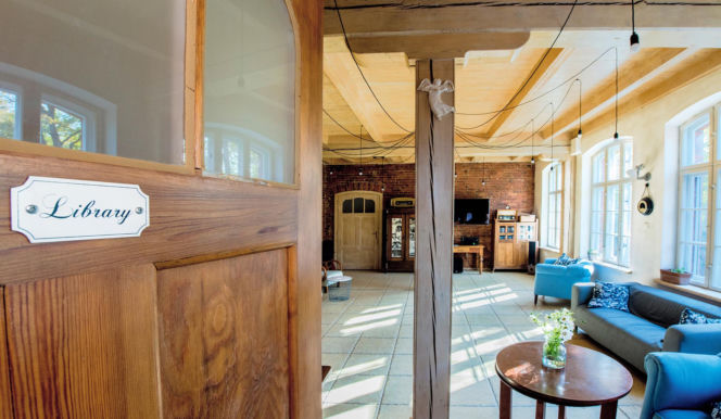 Dom w poniemieckiej szkole na Mazurach