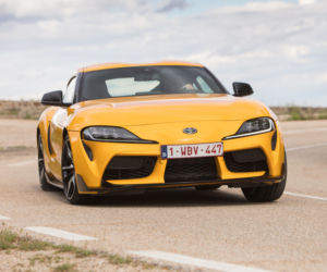 Toyota GR Supra w kolorze Nitro Yellow