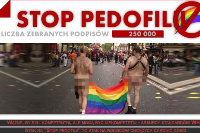 Akcja Stop pedofilii szkodzi dzieciom? 