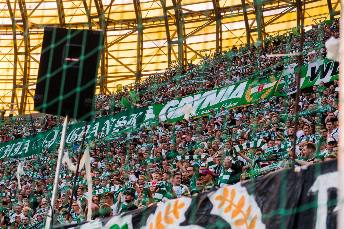 Kibice na meczu Lechia - Brøndby [ZDJĘCIA]