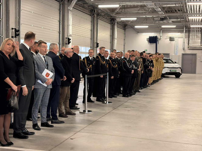 Oficjalne otwarcie nowej komendy KM PSP w Grudziądzu