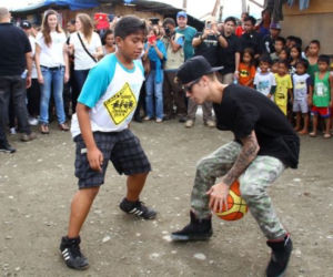 Justin Bieber z wizytą na Filipinach
