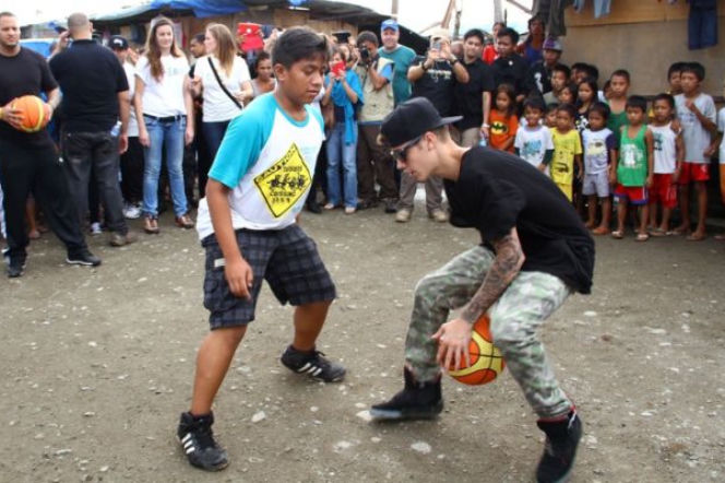 Justin Bieber z wizytą na Filipinach