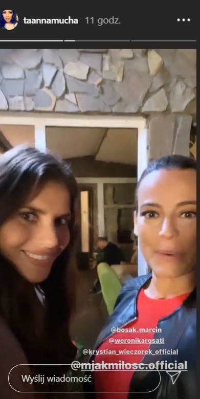 M jak miłość: Magda (Anna Mucha), Anka (Weronika Rosati) 