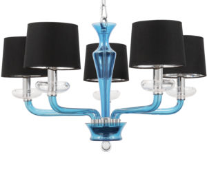 Żyrandol Miss Emily Blue