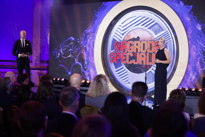 Daria Abramowicz na gali Herosi