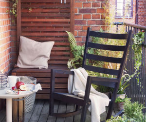 Balkon magiczny i praktyczny IKEA