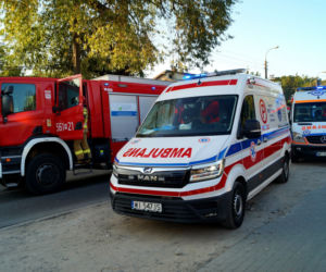 Karambol pod Piasecznem. 8 aut zniszonych w Zalesiu dolnym