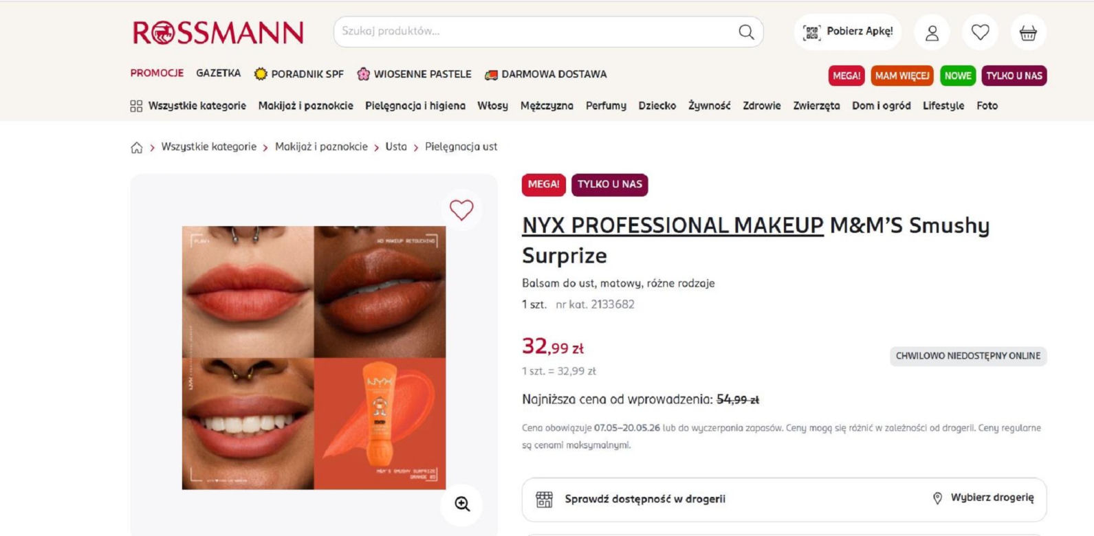 Nowe blind boxy w Rossmannie. Kultowa marka połączyła siły z M&M'sami
