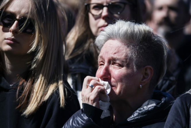 Ból, rozpacz, łzy. Poruszające sceny na pogrzebie Łukasza Litewki