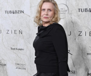 Szapołowska w czerni, Fijał z futrem w ręku i olśniewająca Steczkowska. Tłum gwiazd u Zienia