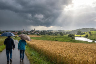 Pogoda na weekend. Przelotne opady i burze w Polsce