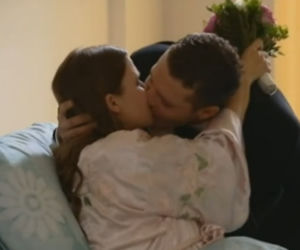 ''M jak miłość'' Tomek (Andrzej Młynarczyk) Małgosia (Joanna Koroniewska)