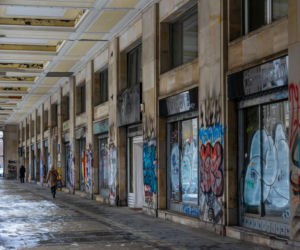 Graffiti w centrum Warszawy w 2026 r.