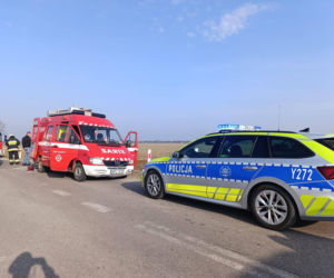 Jedna osoba zginęła na miejscu, a kierowca trafił do szpitala