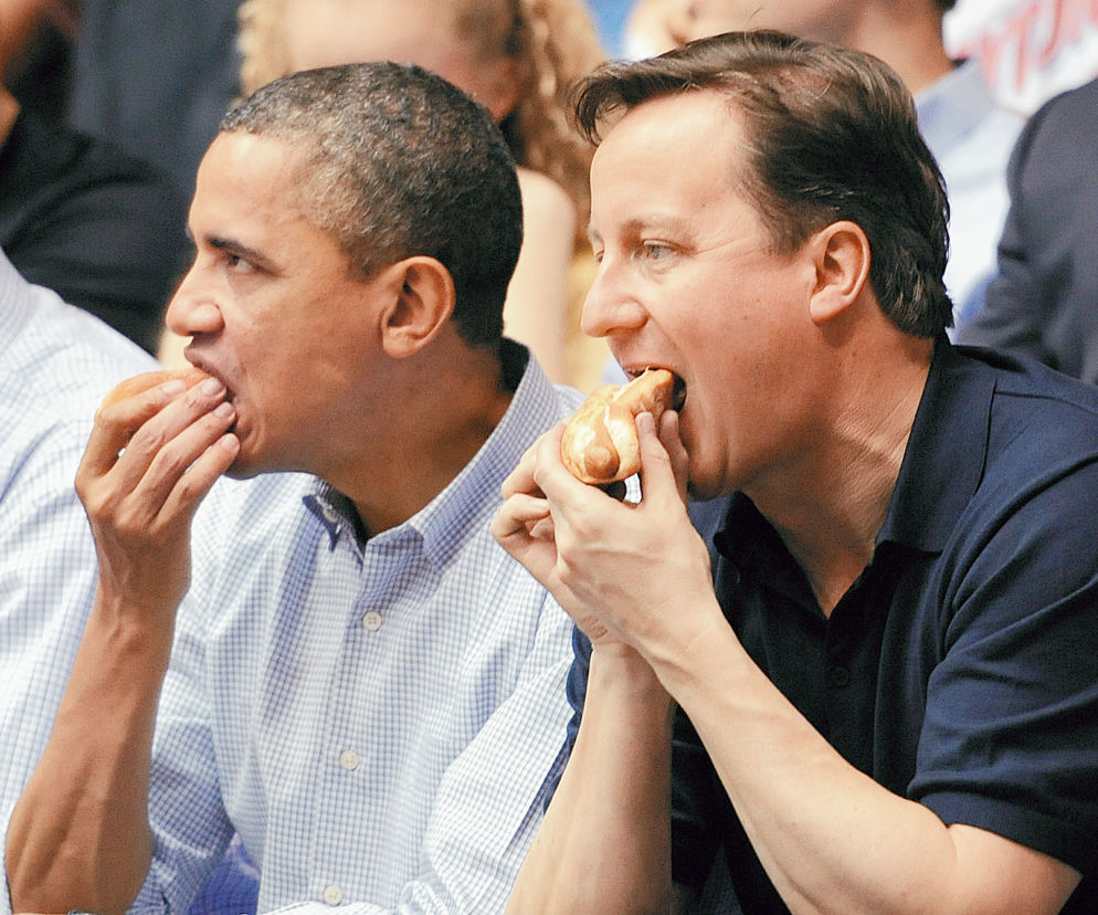 Cameron pojechał do USA na hot doga