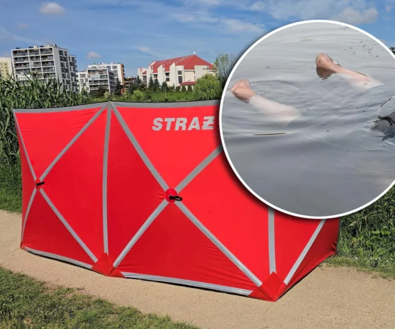 Zwłoki w jeziorku Balaton! Makabryczne odkrycie na Gocławiu