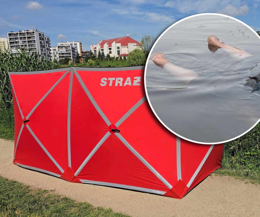 Zwłoki w jeziorku Balaton! Makabryczne odkrycie na Gocławiu