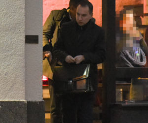 Andruszkiewicz limuzyną na obiadek w godzinach pracy