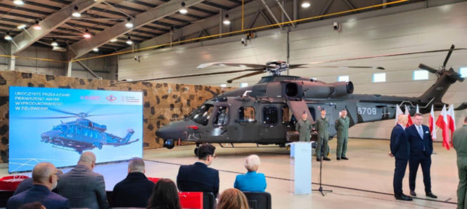 Pierwszy śmigłowiec AW-149 z polskiej produkcji już w 25 Brygadzie Kawalerii Powietrznej. Wygoda i nowoczesne rozwiązania