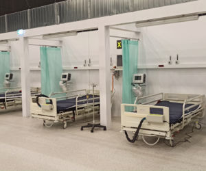 Szpital tymczasowy w MCK prawie gotowy