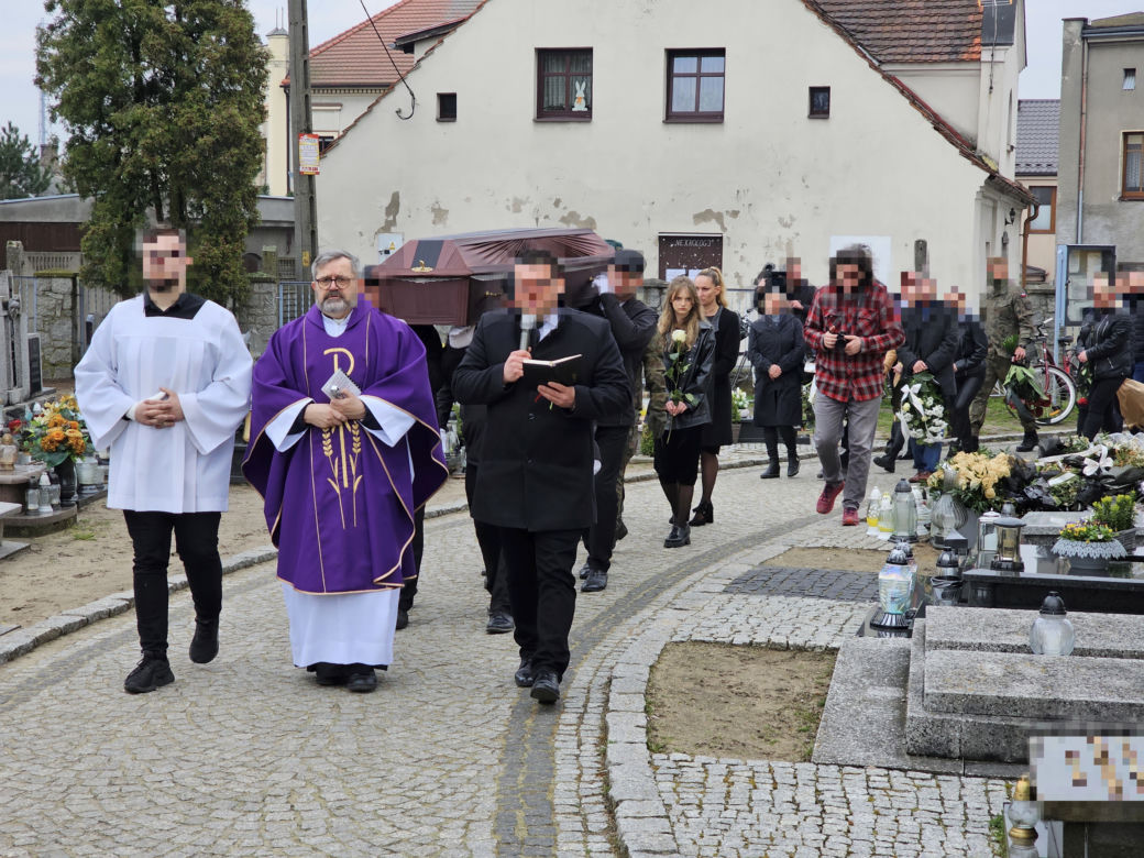 pogrzeb żołnierza, który zginął w Ukrainie
