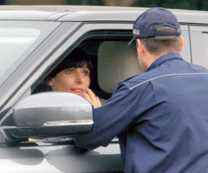 Wzięła policjanta na litość