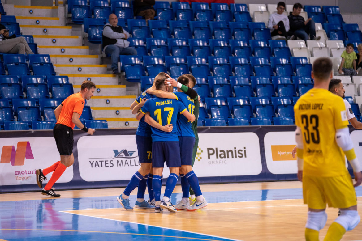 Constract Lubawa - FC Hit Kyiv 6:5 w fulsalowej Lidze Mistrzów na Majorce