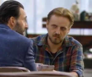 O mnie się nie martw odc. 12. Paweł Biczyński (Bartłomiej Świderski), Krzysiek (Paweł Domagała)
