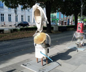 Inwazja robotów w centrum Szczecina