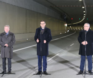 Otwarcie tunelu pod Ursynowem