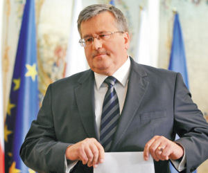 Prezydent schudł już 10 kg