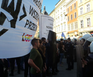 Zboczeńcy, wypier**lać.Manifestowali przeciwko Marszowi Równości 18.05.2019 w Krakowie