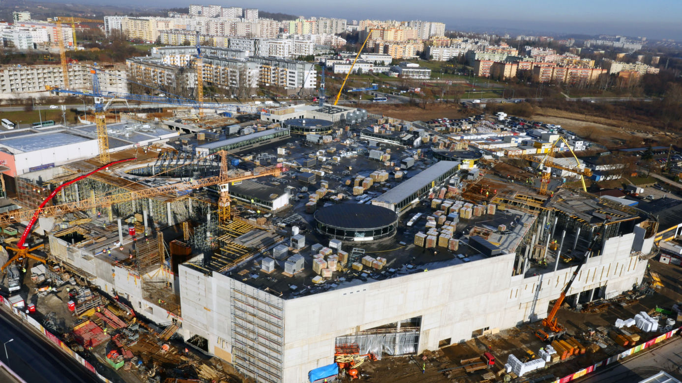 Tak rośnie Centrum Serenada [GALERIA ZDJĘĆ]