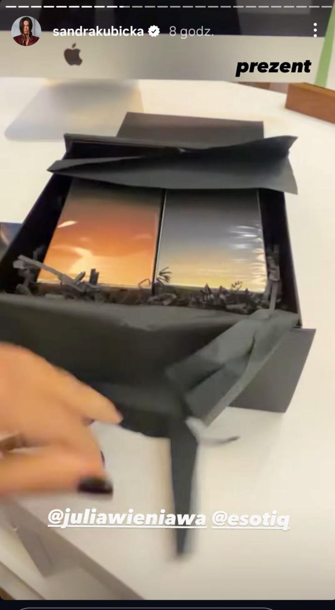 Sandra Kubicka pokazała prezent od... byłej Alka Barona. Miło?