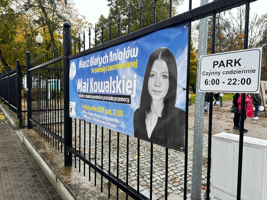 Zabójstwo 16-letniej Mai. Marsz Białych Aniołów w Mławie