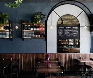 Wnętrze lokalu Meatball & Wine Bar w Australii