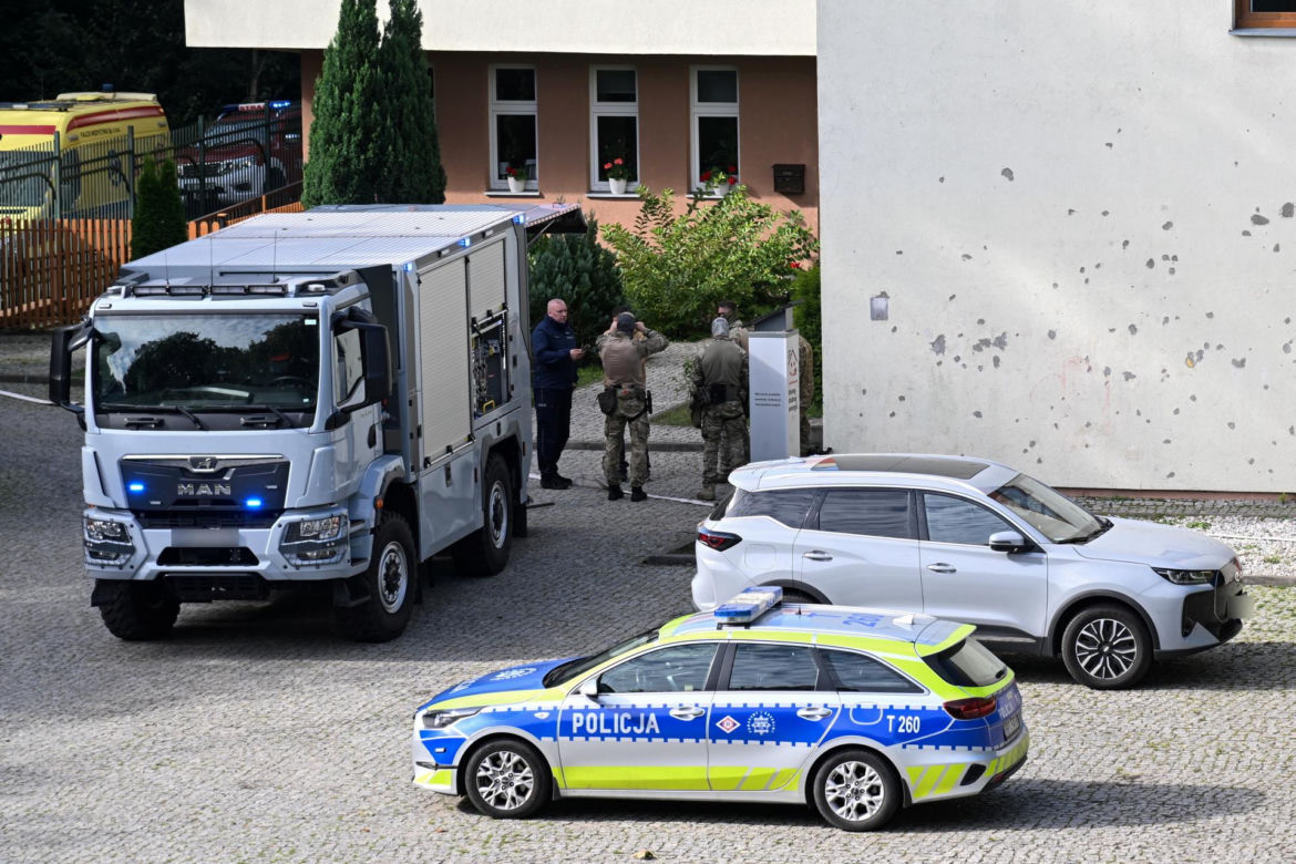 Pożar w ośrodku opiekuńczo-wychowawczym przy ul. Mazurskiej w Elblągu