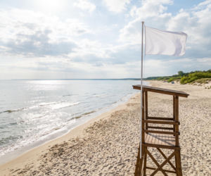 Sinice Mechelinki. Czy w Mechelinkach można się kąpać 09.08? Flaga, warunki pogodowe