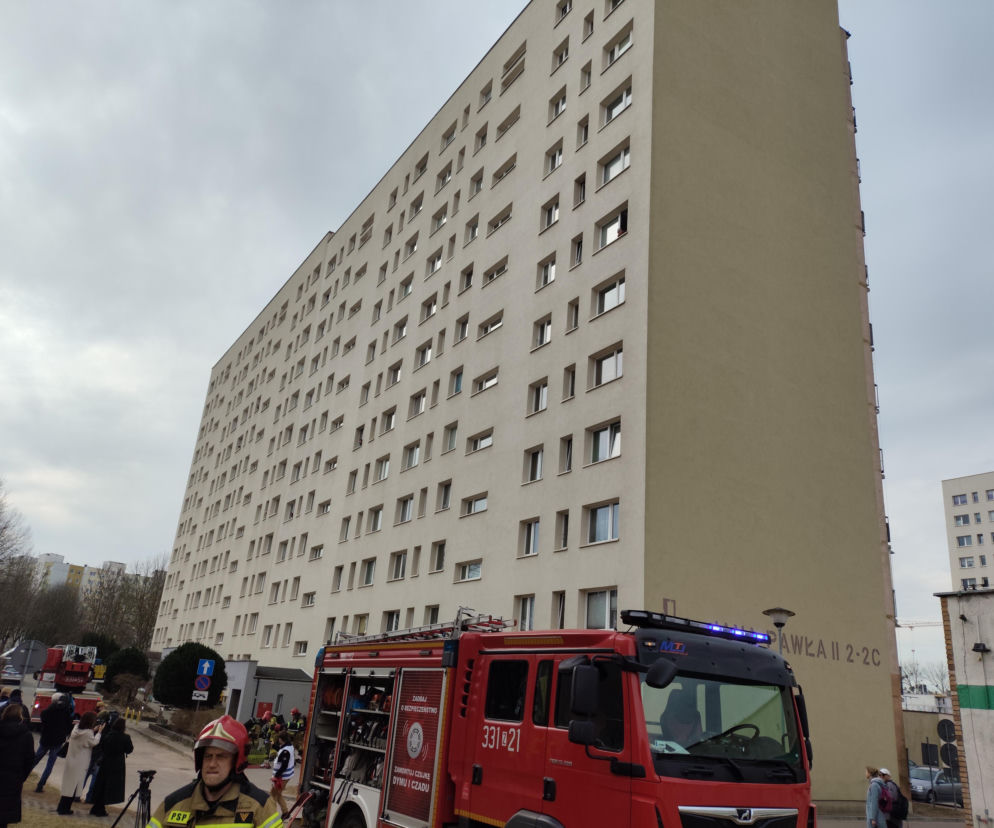 Ćwiczenia służb w Koszalinie