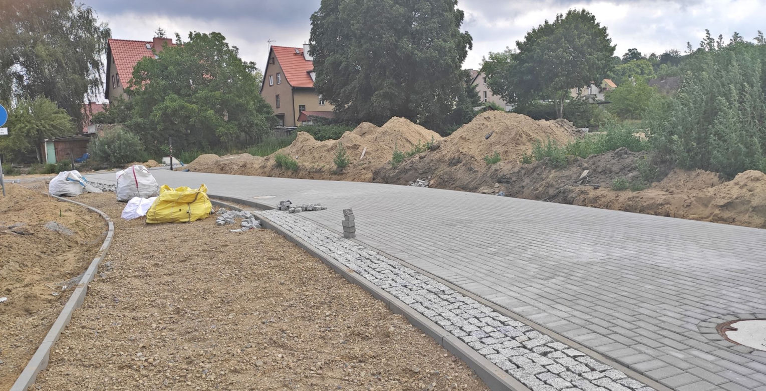 Budowa węzła Granitowa - lipiec 2020