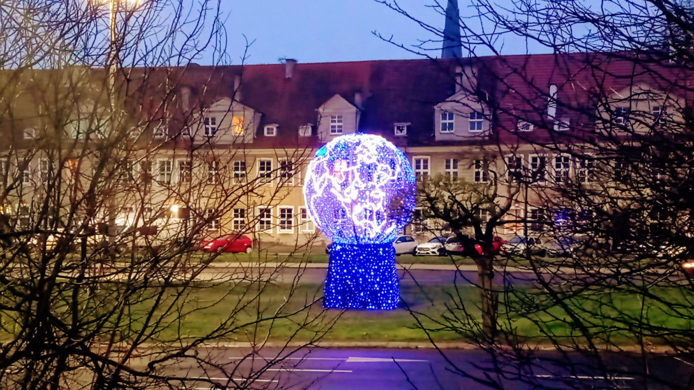 Iluminacje świąteczne w Szczecinie