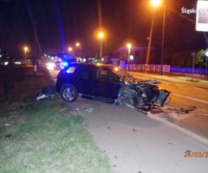 Spowodował wypadek i uciekał pieszo