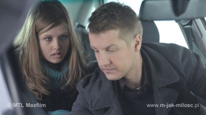 M jak miłość odc. 739. Paweł (Rafał Mroczek), Ola (Anna Karczmarczyk)