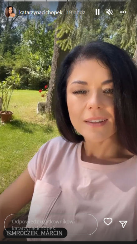 M jak miłość na planie. Kinga (Katarzyna Cichopek) w siedlisku w Grabinie