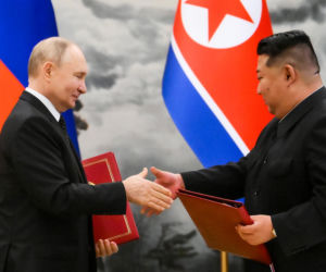 Korea Północna włącza się do wojny na Ukrainie.