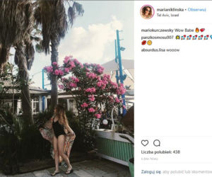 Maria Niklińska na wakacjach